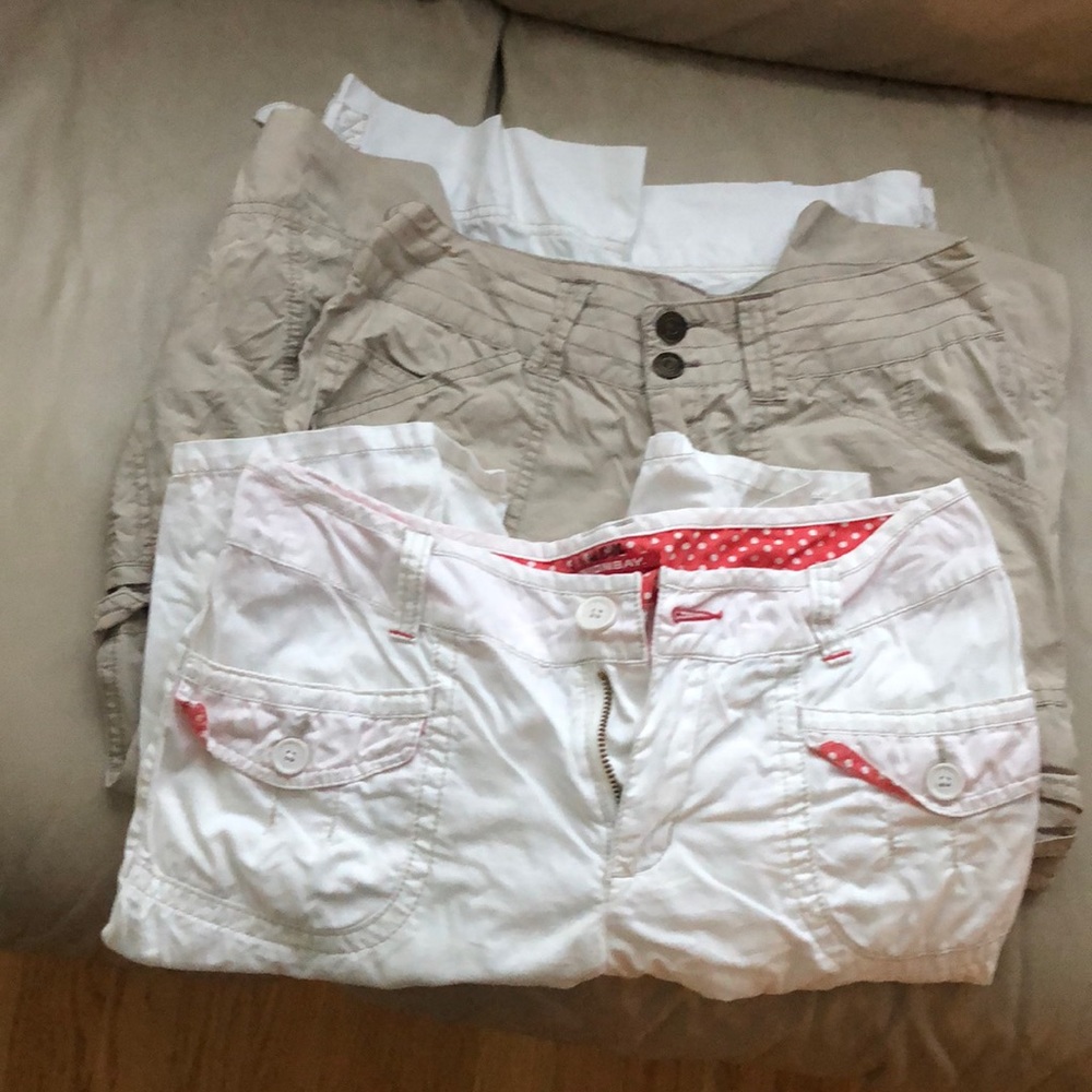 Limited Too and Union Bay Capris, size 16